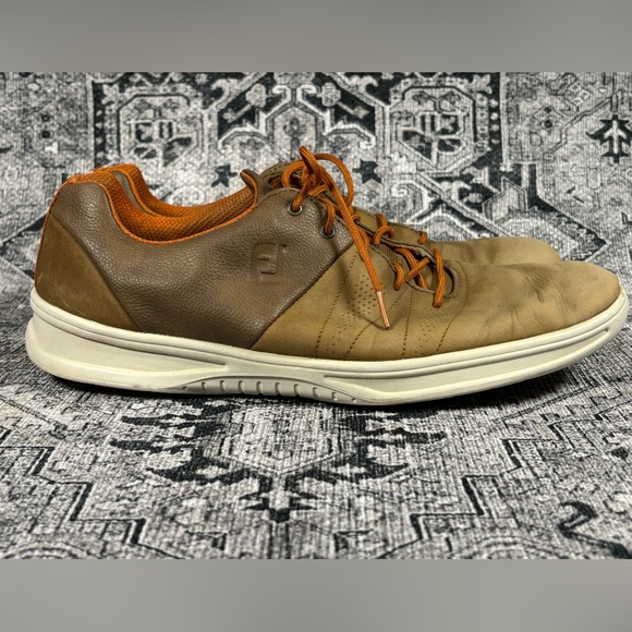 FOOTJOY MENS CONTOUR CASUAL SPIKELESS GOLF SHOES SIZE 12 M - Picture 2 of 7